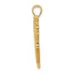 14K 2-D Golf Bag and Clubs Charm - Image 2