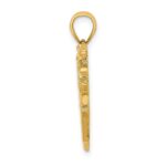 14K 2-D Golf Bag and Clubs Charm - Image 2