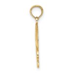 14K #1 Football with Helmet and Ball Charm - Image 2