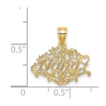 14K #1 NANA  Charm - Image 4