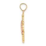 14k Two-tone I HEART MEXICO with Eagle Charm - Image 2