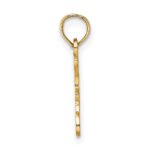 14k I HEART MY POLICE DAD Charm - Image 2