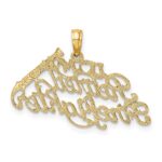14k I HEART MY RETIRED FIREFIGHTER Charm - Image 4