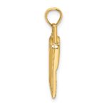 14K and White Rhodium 3-D Retro Cell Phone Charm - Image 2