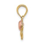 14k Two-Tone GRANDMA with Heart Charm - Image 2