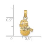 14K Snowman Charm - Image 4