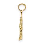 14k Filigree Angel Pendant - Image 2