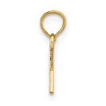 14K Polished #1 MOM Pendant - Image 2