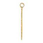 14k ST. LUCIA Island Map Pendant - Image 2