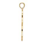 14k Polished Cross Pendant - Image 2