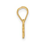 14K Polished Horizontal 2026 Charm - Image 2