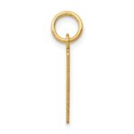 14k Small Elongated Number 29 Charm - Image 2