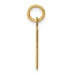 14k Small Elongated Number 93 Charm - Image 2