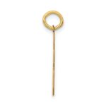 14k Medium Polished Number 78 Charm - Image 2
