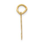 14k Small Polished Number 9 Charm - Image 2