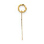 14k Small Polished Number 12 Charm - Image 2
