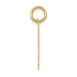 14k Small Polished Number 14 Charm - Image 2