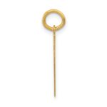 14k Small Polished Number 47 Charm - Image 2