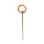 14k Small Polished Number 58 Charm - Image 2