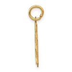 14k Small Polished Number 89 Charm - Image 2