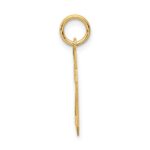 14k Small Satin Number 20 Charm - Image 2
