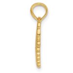 14K Polished 2-Piece Break-Apart HE WHO HOLDS THE KEY CAN UNLOCK MY HEART Charm - Image 2