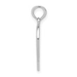 14k White Gold Enameled Flowers MOTHER - DAUGHTER 2-Piece Break-apart Pendant - Image 2