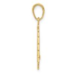 14k Polished Christmas Tree Pendant - Image 2