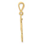 14k Medium Polished Number 23 Charm - Image 2