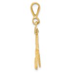 14k Medium Polished Number 53 Charm - Image 2