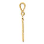 14k Medium Polished Number 88 Charm - Image 2