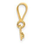 14ky Casted Medium Polished Top Charm - Image 2