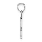 14kw Polished Number 12 Pendant - Image 2