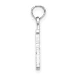 14kw Polished Number 25 Pendant - Image 2