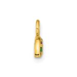 14K Polished Multi-color CZ Rainbow Charm - Image 2
