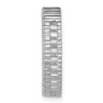 14k White Gold 5/8 carat Diamond Circle Chain Slide - Image 2