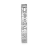 14k White Gold 1 carat Lab Grown Diamond VS/SI+ G+ Circle Chain Slide Pendant - Image 2