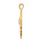 14k 1/20 carat Diamond Cross Pendant - Image 2