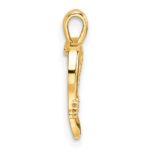 14k Heart Cross Pendant Mounting - Image 2