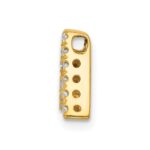 10K  Diamond Letter A Initial Charm - Image 2
