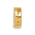 10K  Diamond Letter D Initial Charm - Image 2