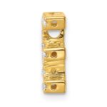 10K  Diamond Letter E Initial Charm - Image 2
