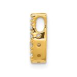 14K  Diamond Letter J Initial Charm - Image 2