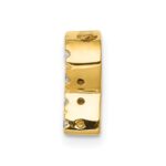 10K  Diamond Letter R Initial Charm - Image 2