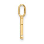 14k Diamond Letter I Initial Pendant - Image 2