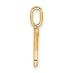 14k Diamond Letter Y Initial Pendant - Image 2