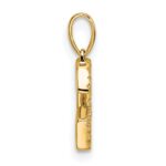 14K Diamond Letter G Initial Pendant - Image 2
