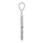 Wideband Distinguished Coin Jewelry Sterling Silver Polished Rope 18 x 1.2mm $0.10 Screw Top Coin Bezel Pendant - Image 2