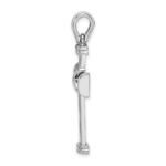 De-Ani Sterling Silver with Endcaps and X-Center Latin Cross Pendant - Image 2