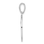 De-Ani Sterling Silver Rhodium-Plated Enameled Traverse City Michigan with Grapes Pendant - Image 2